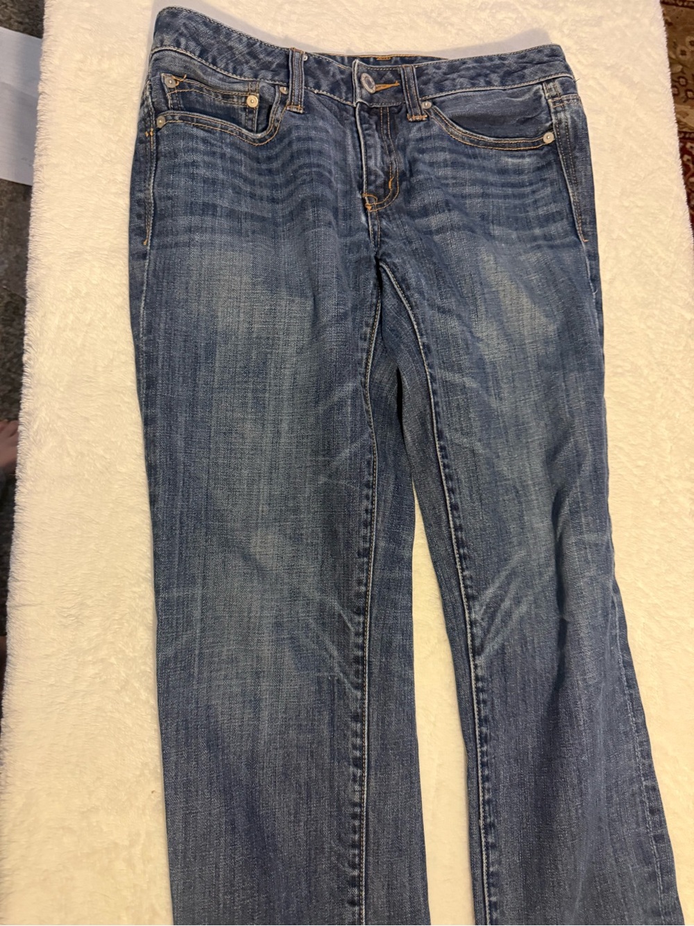 American Eagle Outfitters Women's Medium Blue Bootcut Jeans